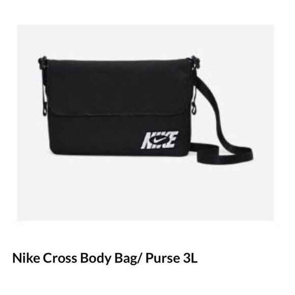 Nike Handbags - NEW NIKE Sportswear Futura 365 Women's Cross-Body Bag DQ5915-010 Color Black
